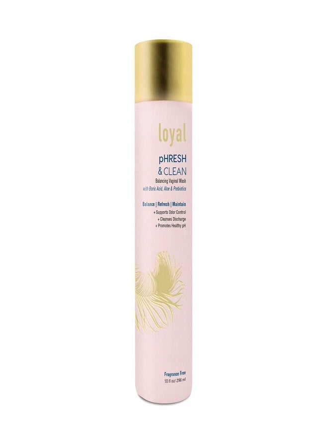 Loyal Body pHresh and Clean Intimate Balance Feminine Wash with Boric Acid | Odor-Control | 10fl oz - Image 1
